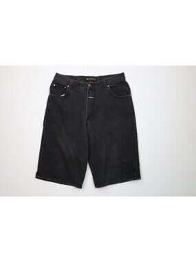 Vintage 90s Y2K Boss Streetwear Mens 36 Distressed Baggy Loose Fit Denim Shorts